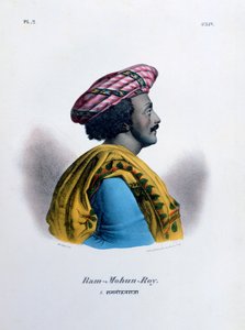Ram Mohan Roy, fundador del Brahmo Samaj, 1828 de Marlet et Cie