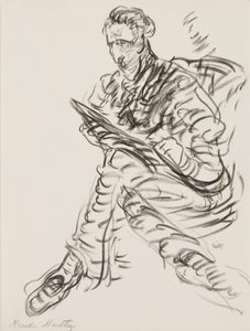 Autorretrato como Dibujante, c.1908