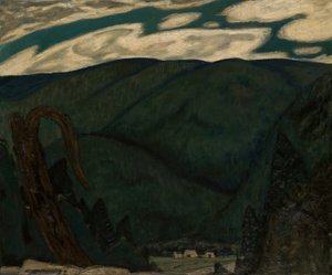 La montaña oscura