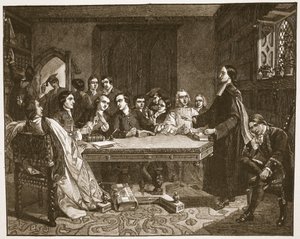 John Wesley y sus amigos en Oxford, ilustración de 