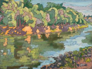 En el lado soleado del río Koros, 2012 de Marta Martonfi Benke