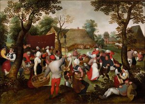 La boda campesina, ca. 1559-1575 de Marten van Cleve the Elder