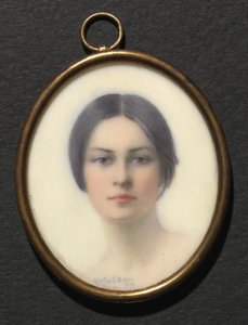 Un estudiante de arte de París, 1899 de Martha S. Baker