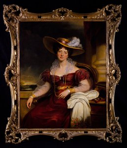 Duquesa de Rutland (óleo sobre lienzo) de Martin Archer Shee