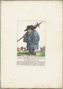 El dwerg Blassl Broatgosch, alrededor de 1710 Blassl Broatgosch Jurassic Night Watchman y Rumorwachs Adjunct, en función real (título sobre objeto) Il Callotto resurcitato o Gabinete pequeño recién amueblado (título de la serie)