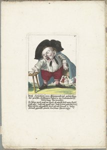 El dwerg Veith Schöberl von Gümpendriel, hacia 1710 Nace Veith Schöberl von Gümpendriel, la gran Hollhippen Fabrica en Crabatendörffl, pariente de Niderlag (título sobre el objeto) Il Callotto resurcitato o gabinete pequeño recién amueblado (serie ti de Martin Engelbrecht (attributed to)
