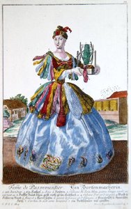 La esposa de un tapicero, c.1735
