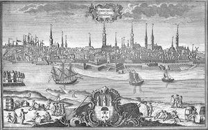 Vista de Hamburgo, c.1710-50