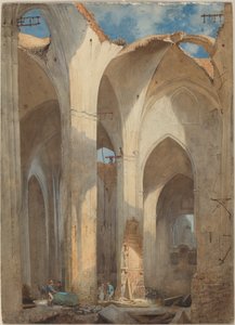 Las ruinas de la iglesia de San Nicolás en Hamburgo
