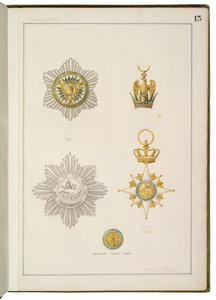 Página de Recueil des ordres français et étrangers