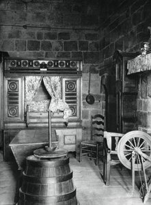 Interior, Dinan, Bretaña, Francia, 1937 de Martin Hurlimann