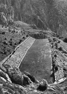 Estadio, Delfos, Grecia, 1937