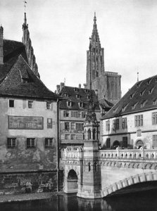Estrasburgo, Alsacia, Francia, 1937 de Martin Hurlimann
