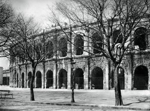 La arena romana, Nimes, Provenza, Francia, 1937 de Martin Hurlimann