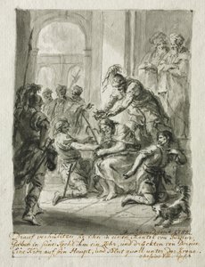 Cristo coronado de espinas, 1788 de Martin Johann Schmidt