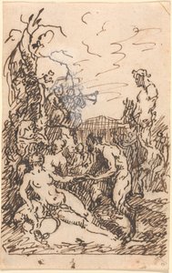 Sátiros y ninfas