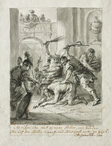 La flagelación, 1788 de Martin Johann Schmidt