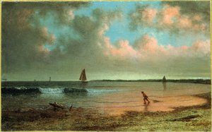 Escena costera de Nueva Inglaterra de Martin Johnson Heade