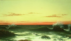 Marina: Atardecer, 1861