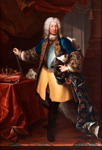 Retrato del Rey Federico I de Suecia (1676-1751) de Martin Meytens the Younger