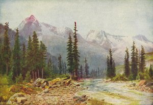 Las Montañas Rocosas, 1916 de Thomas Mower Martin