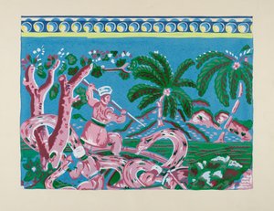 Papel de caja de sombreros, c. 1937 de Martin Partyka