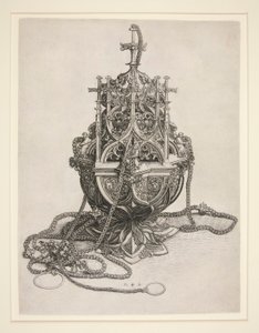 un incensario de Martin Schongauer