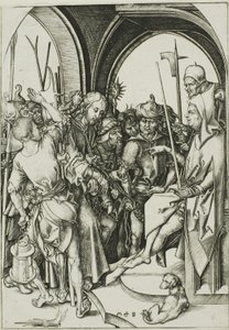 Cristo ante Anás de Martin Schongauer