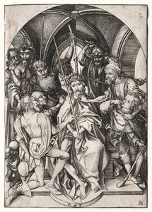 Cristo coronado de espinas de Martin Schongauer