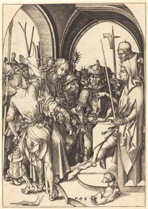 Cristo ante Anás de Martin Schongauer