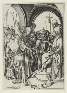 Cristo ante Anás de Martin Schongauer