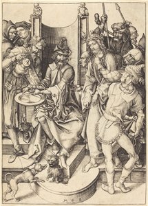 Cristo ante Pilato de Martin Schongauer
