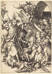 Cristo en el Limbo de Martin Schongauer