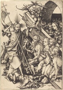 Cristo en el Limbo de Martin Schongauer