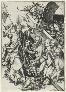 Cristo en el Limbo de Martin Schongauer