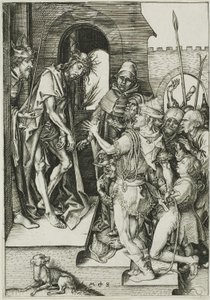 Ecce Homo, de La Pasión de Martin Schongauer
