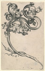 Ornamento de Hoja de Martin Schongauer