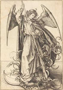 San Miguel matando al dragón