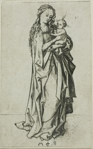 Virgen con el Niño de pie