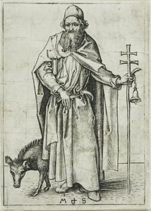 San Antonio, de Apóstoles de Martin Schongauer
