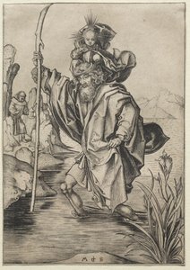 San Cristóbal de Martin Schongauer