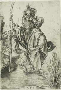 San Cristóbal de Martin Schongauer