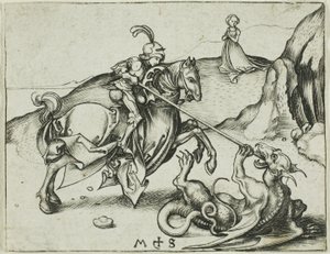 San Jorge de Martin Schongauer