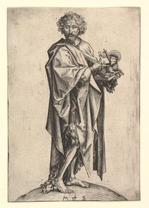San Juan Bautista, ca. 1435-1491 de Martin Schongauer