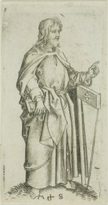 San Judas, de los Apóstoles de Martin Schongauer