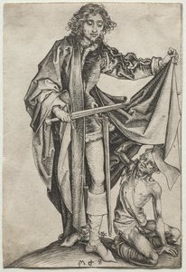 San Martín de Martin Schongauer