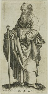 San Pablo, de los Apóstoles de Martin Schongauer