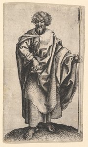 San Tomás, ca. 1435-1491 de Martin Schongauer