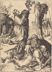 La Agonía en el Jardín de Martin Schongauer