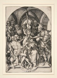 La Coronación de Espinas, de la serie La Pasión de Martin Schongauer